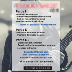 Formation "BASICS" - FRENCH